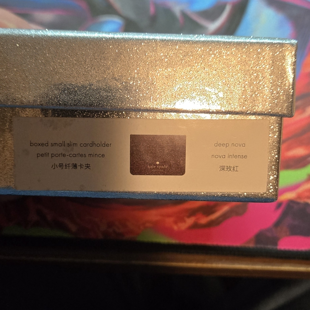 Kate Spade Glitter Card Holder - Picture 7 of 7
